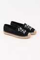 Espadrilky Karl Lagerfeld KAMINI DUO KL81125.900 čierna SS25