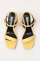 Karl Lagerfeld sandale de piele ASTRA NOVA galben KL33124.0EE