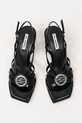 Karl Lagerfeld sandały skórzane BEKKI czarny KL32625.000