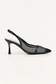 Karl Lagerfeld szpilki SIENNA tekstylny czarny KL32704A.N0X