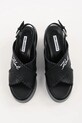 Karl Lagerfeld sandały skórzane WENDY czarny KL33372.000