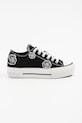 Tenisky Karl Lagerfeld KAMPUS MAX plochá černá KL60425.900