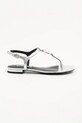 Karl Lagerfeld sandale de piele ALISSO piele argintiu KL82515.0SL