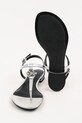 Karl Lagerfeld sandale de piele ALISSO KL82515.0SL argintiu