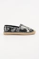 Karl Lagerfeld espadrile KAMINI textil negru KL80125A.900