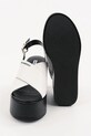 Karl Lagerfeld pantofi cu toc WENDY KL33325.010 alb