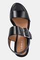 Jonak sandale de piele ACRE negru 3400002