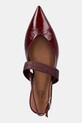 Billi Bi balerini de piele burgundia A8023.Rubino