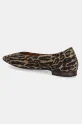 Cipők Billi Bi velúr balerina A8024.Leopardo barna