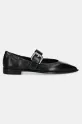 Billi Bi baleriny skórzane A8028.Black czarny SS25