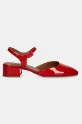 Billi Bi bőr flip-flop A8064.Red piros SS25