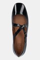 Billi Bi bőr balerina cipő fekete A8314.Black
