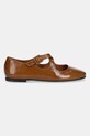 Billi Bi bőr balerina cipő A8314.Palisandro barna SS25