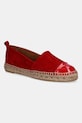 Billi Bi espadryle zamszowe platforma czerwony A6700.Red