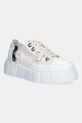 Кеды Inuikii Matilda Canvas Low платформа бежевый 1001.001.0012.100