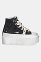 Inuikii tenisi Levy Jeans High 1001.007.0021.000 negru SS25