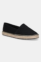 Calvin Klein espadrile ESPADRILLE - HE textil negru HW0HW02384