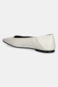 Obuv Kožené balerínky Calvin Klein FLAT BALLERINA - LTH HW0HW02463 béžová
