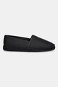 Calvin Klein espadryle FLAT ESPADRILLE - JACQ HW0HW02467 czarny SS25