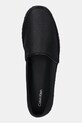 Calvin Klein espadryle FLAT ESPADRILLE - JACQ czarny HW0HW02467