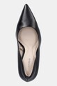 Calvin Klein stilettos de piele HEEL PUMP 90 - LTH negru HW0HW02336