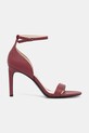 Calvin Klein sandale HEEL SANDAL 90 - LTH HW0HW02337 burgundia SS25