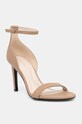 Calvin Klein sandały HEEL SANDAL 90 - LTH pozostałe brązowy HW0HW02337