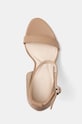 Calvin Klein sandale HEEL SANDAL 90 - LTH maro HW0HW02337