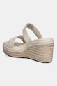 Obuv Kožené šľapky Calvin Klein WEDGE SANDAL 50 - HE HW0HW02375 béžová