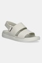 Кожаные сандалии Calvin Klein FLAT ADJ SANDAL EYELET венский бежевый HW0HW02488