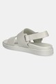 Παπούτσια Δερμάτινα σανδάλια Calvin Klein FLAT ADJ SANDAL EYELET HW0HW02488 γκρί