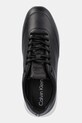 Kožené sneakers boty Calvin Klein RUNNER LACE UP - LTH černá HW0HW02396