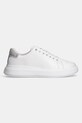 Δερμάτινα αθλητικά παπούτσια Calvin Klein CUPSOLE LACE UP - SUEDE BT HW0HW02404 λευκό SS25