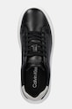 Kožené sneakers boty Calvin Klein CUPSOLE LACE UP - SUEDE BT černá HW0HW02404
