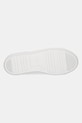 Calvin Klein sneakersy skórzane FF CUPSOLE LACE UP - LTH MIX HW0HW02409 biały