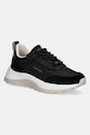 Calvin Klein sneakersy RUNNER LACE UP MESH MIX tekstylny czarny HW0HW02487