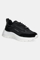 Calvin Klein sneakers RUNNER LACE UP MESH MIX pelle scamosciata nero HW0HW02487