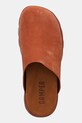 Semišové pantofle Camper Brutus Sandal oranžová K201545.009