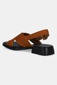 Обувь Босоножки из нубука Camper Dana K201600.005 коричневый