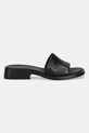 Camper slapi de piele Dana K201740.001 negru SS25