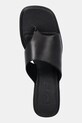 Camper șlapi de piele Kora Sandal negru K201738.001