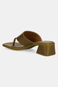 Obuv Kožené sandále Camper Kora Sandal K201738.002 zelená