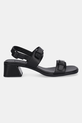 Δερμάτινα σανδάλια Camper Kora Sandal K201739.001 μαύρο SS25