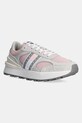 Кросівки Tommy Jeans TECH RUNNER лицьова шкіра рожевий EN0EN02743