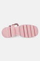 Шкіряні сандалі Tommy Jeans FISHERMAN SANDAL EN0EN02751 рожевий