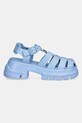 Кожаные сандалии Tommy Jeans FISHERMAN SANDAL EN0EN02751 голубой SS25