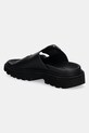 Obuv Kožené šľapky Tommy Jeans DOUBLE STRAP SANDAL EN0EN02753 čierna
