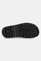 Kožené šľapky Tommy Jeans DOUBLE STRAP SANDAL EN0EN02753 čierna