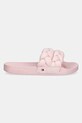 Pantofle Tommy Jeans BRAIDED SLIDE EN0EN02764 růžová SS25