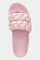 Шльопанці Tommy Jeans BRAIDED SLIDE рожевий EN0EN02764